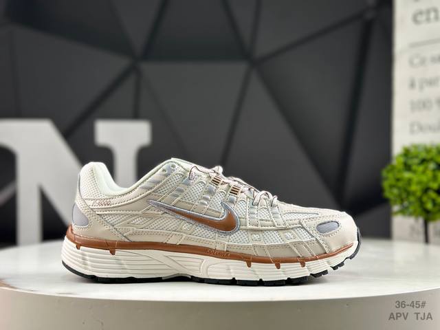 Nike P-6000 Retro Technology Personality Casual Sports Daddy ShoesThe upper of t