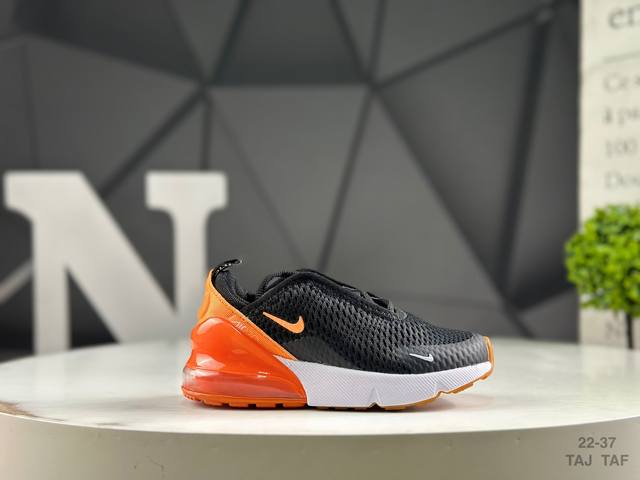 Premium children's shoes Nike NK new 270 mesh children's sports shoes Size: 26-
