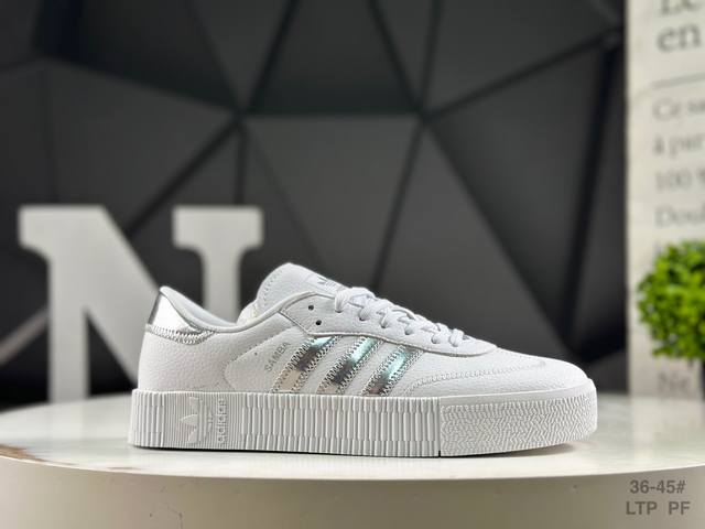 Adidas Originals Sambarose anti-slip shock-absorbing low-top sneakers Item No.: