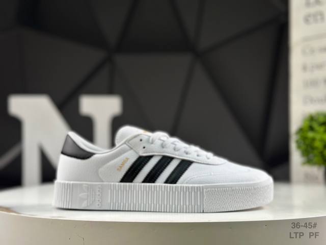 Adidas Originals Sambarose anti-slip shock-absorbing low-top sneakers Item No.: