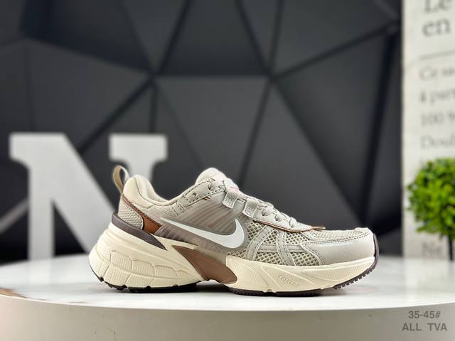 Nike Nk V2K Run shock-absorbing and non-slip retro low-top running shoes. The sh