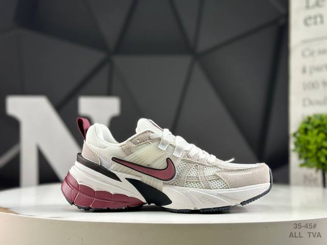 Nike Nk V2K Run shock-absorbing and non-slip retro low-top running shoes. The sh