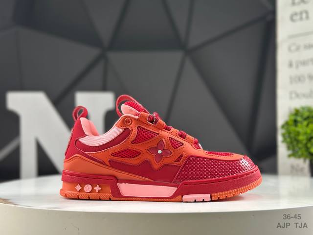 Louis Vuitton LV Louis Vuitton sneakers are a favorite among celebrities, with t