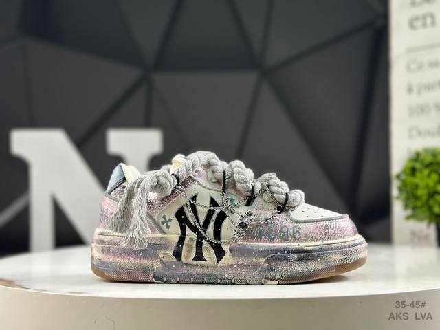 Mlb Chunky Liner Pu 'Diy Customization' Simple, stylish and versatile non-slip,