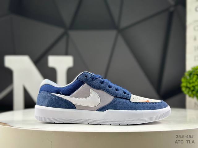 Authentic half-size Nike SB Force 58 unisex low-top skateboard shoes Item numbe
