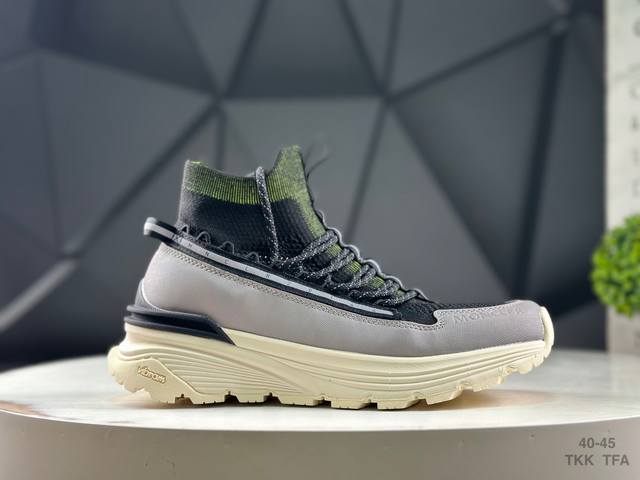 Moncler Trailgrip Amoeba tear-resistant mountain outdoor shoes (DDD) are made fr