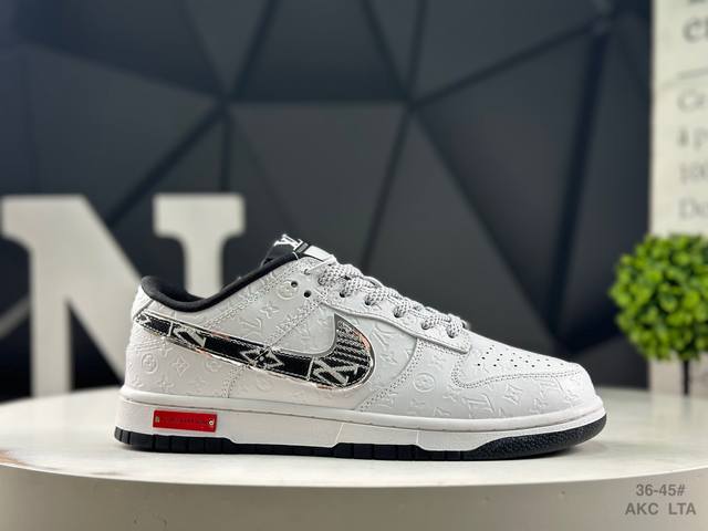 Overseas hit limited edition! High-end customized Nike Sb Dunk Low "Louis Vuitt