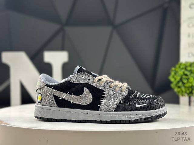 Authentic half-size Nike Jordan Air Jordan 1 Low Aj1 Joe 1 high-top retro cultu