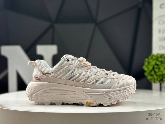 Hoka Mafate Three2 Series 1173332-Rcc Beige Exclusive Color Size: 36-45 with hal