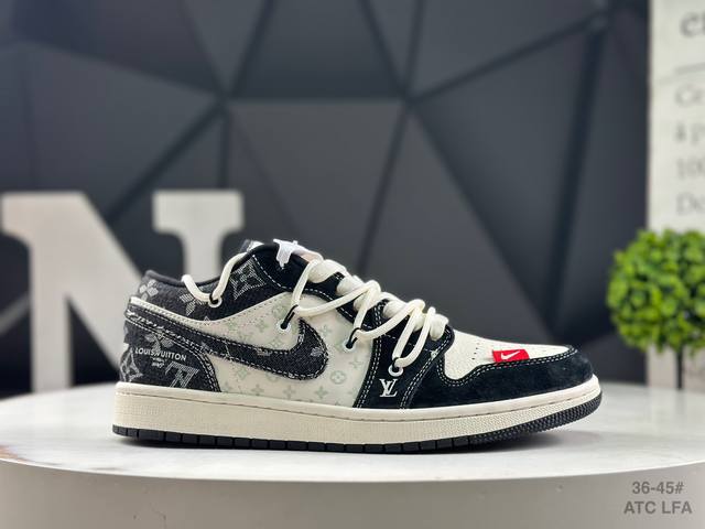 Company-grade half-size Nike Air Jordan 1 Low Aj1 Joe 1 low-top trendy sports c