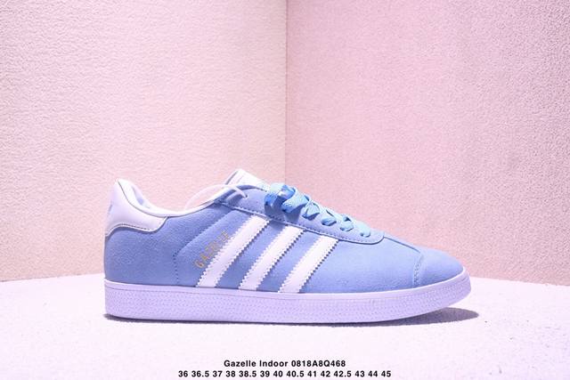 Adidas Gazelle Indoor Trainers low-top retro Gazelle-style versatile casual snea