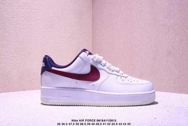Authentic Nike Air Force 7 low-top versatile casual sneakers. Soft, springy cush