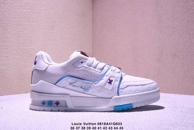 Louis Vuitton ~ Beige blue, made in Guangdong, high cost performance, made of le