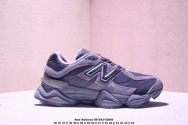 New Balance Nb9060 co-branded retro casual running shoes are inspired by the des