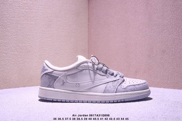 Corporate Grade Nike Air Jordan 1 X Travis Scott Aj1 Inverted Hook Joe One Inve
