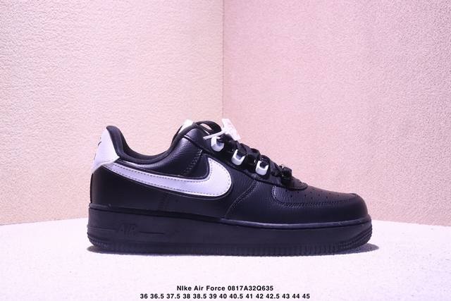 Limited edition overseas sale! Corporate-grade Nike Air Force 1 '07 Low "Black