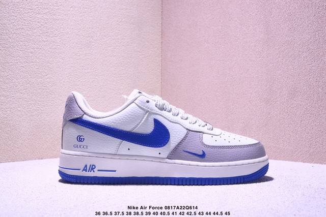 Overseas hit limited edition sale! High-end customized Nike Air Force 1 "Gucci