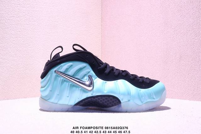 Corporate-level Nike Air Foamposite One mid-top retro basketball shoes Pure rub