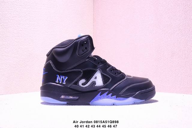 Company-level Nike Air Jordan 5 Retro High Michael Jordan Aj5 shock-absorbing a