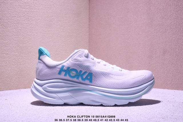 Corporate-level Hoka M Clifton 10 lightweight low-top outdoor cross-country run