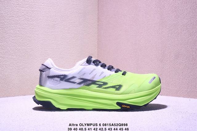 Company-level Altra M Olympus 6 cushioning rebound lightweight running shoes fo