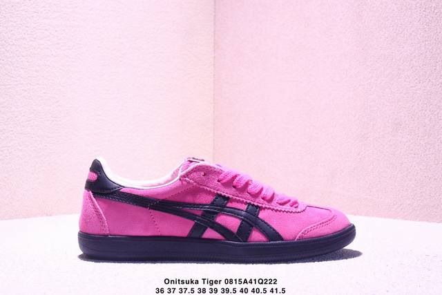 Onitsuka Tiger Tokuten fabric split leather retro fashion thin-soled non-slip im
