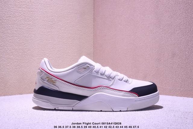 Company-level Jordan Air Jordan Flight Court Anthracite Sail Flight Tennis Cour