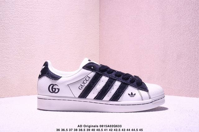 Pure Original Clot X Ad Originals Three Leaf Clover# Shell toe Gucci limited edi