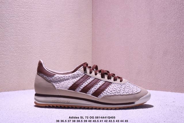 Company-level Adidas Sl 72 Og Adidas clover retro casual running shoes casual s