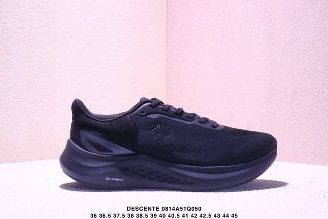 Company-level Descente Run Step comfortable, versatile, shock-absorbing, wear-re