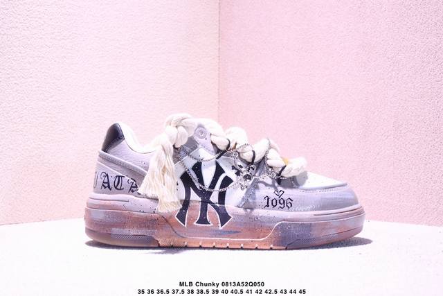 Company-level Mlb Chunky Liner Pu 'Diy Customization' Simple, fashionable and ve