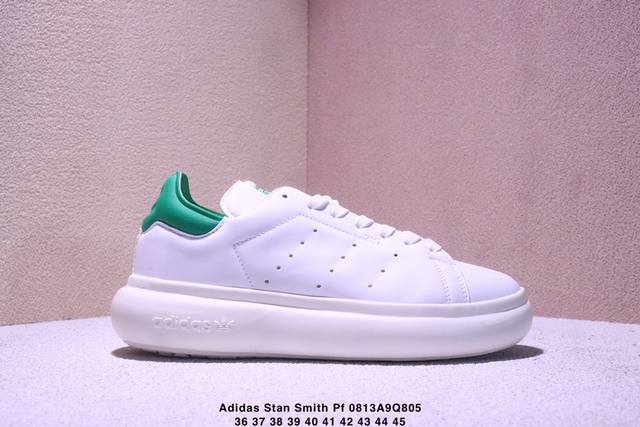 Genuine Adidas Stan Smith PF W Clover Classic All-match Casual Sports Sneakers