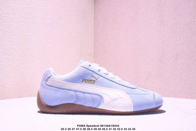 Puma Speedcat Series Summer Dopamine Blue Beige Size: 35.5-45 Atc Tsa Item No. 4