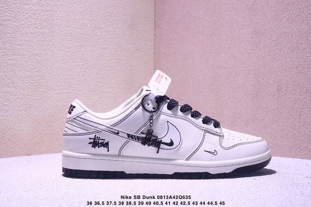 Overseas hit limited edition sale! Nike SB Dunk Low "LV joint pig eight blue de
