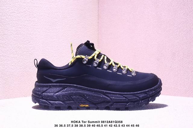 Developed using Hoka's original last and paper data, the shoe features an upper