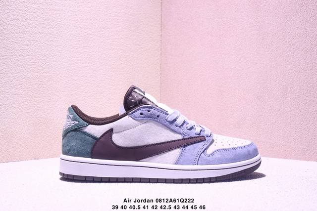 Custom sneakers Travis Scott x Jordan Air Jordan 1 Reverse Hook 7.0 Low joint c