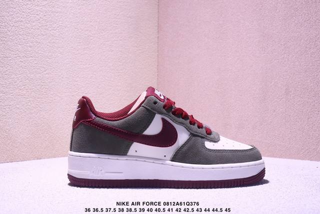 Company-level Air Force 1 '07 Low Original last and original cardboard create a