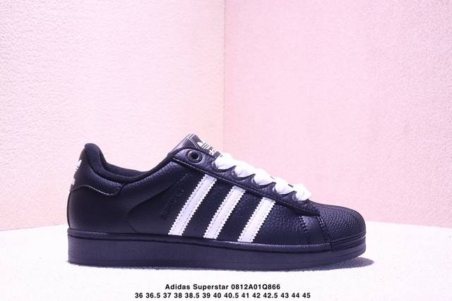 Adidas Originals Superstar II Shell Toe Series Low-Top Classic All-Match Casual