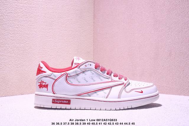 Travis Scott x Fragment Design x Jordan Air Jordan 1 Low Og Sp "Supreme Stussy J