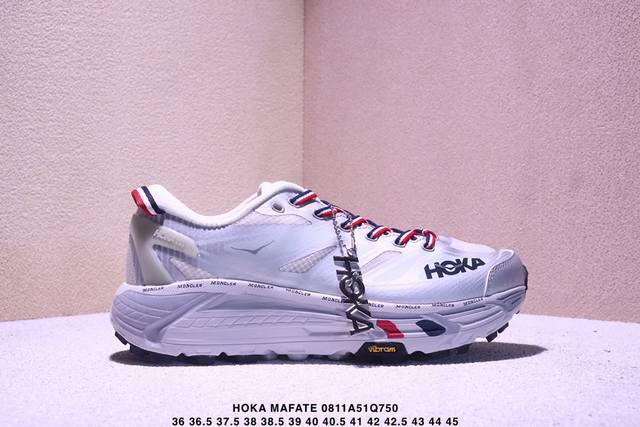 Corporate-level Hoka Mafate Speed Three 2 ultra-light thick-soled lightweight mo