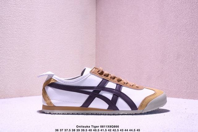 Onitsuka Tiger Mexico 66 'DIY' custom sneaker series leather steam puppet fog lo