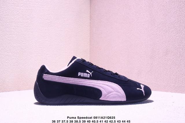 Puma Speedcat Og low-top racing shoes, leather casual shoes with genuine logo an