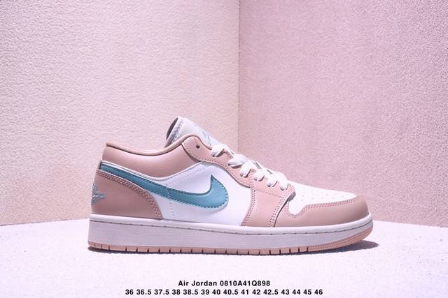 Company-level Nike Air Jordan 1 Low Aj1 Qiao 1 low-top casual sneakers synchron