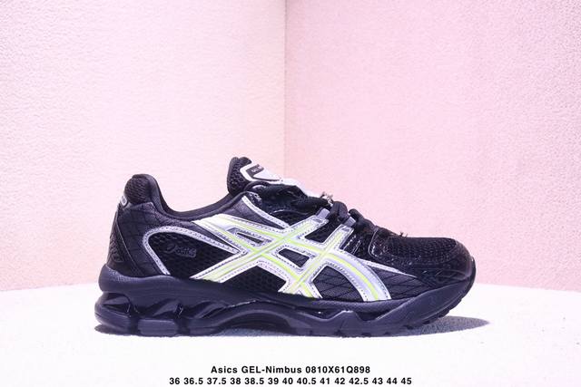 Company-level Asics Gel-Nimbus 10.1 Asics retro pioneer trend stitching wear-res