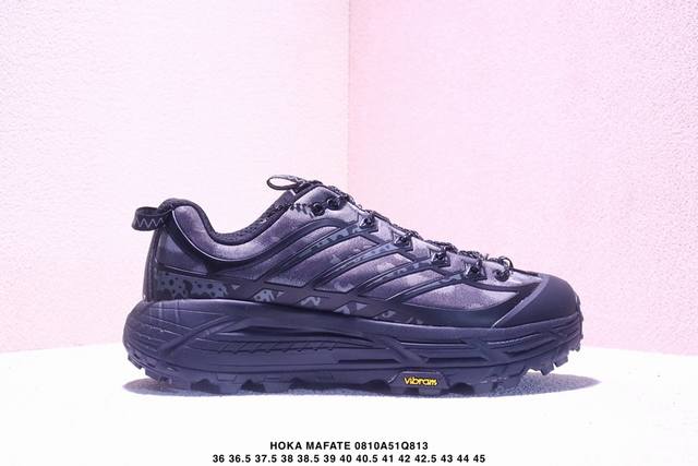 Corporate-level Hoka Mafate Speed Three 2 ultra-light thick-soled lightweight mo
