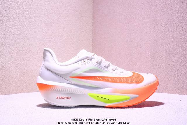 Company-level Nk Zoomx Invincible Run Flyknit Fk6 Zoom Fly 6 lightweight fly-wov