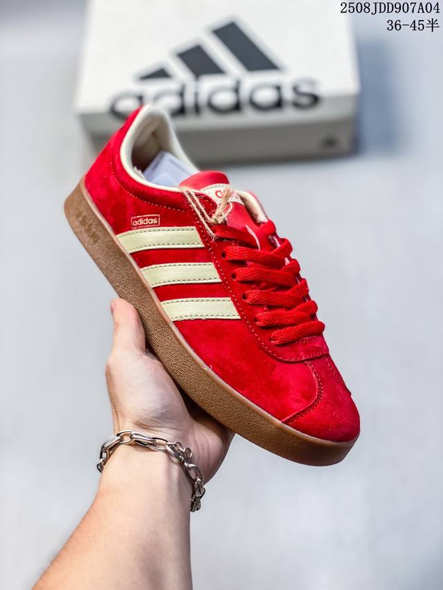 Adidas Vl Court 2.0 Retro Pig Eight Quality Couple Casual T-Head Shoes Sports Ge