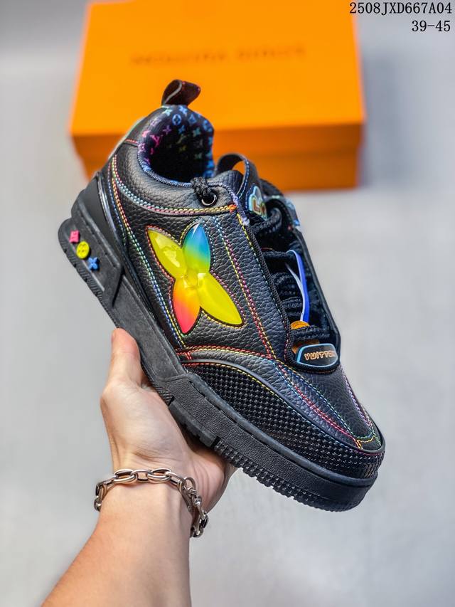 Louis Vuitton's new LV Skate Sneaker, first unveiled at the Spring/Summer 2025