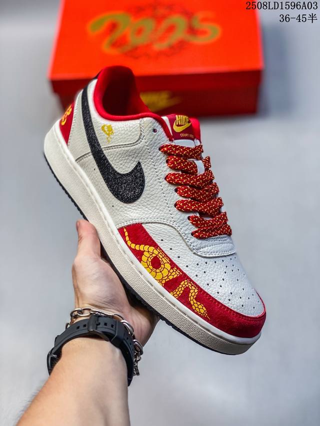 Special price Corporate-level Nike Court Vision Lo 'Diy' customized low-top vers