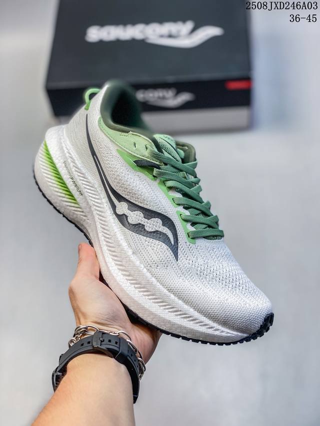 Saucony Triumph 21 series breathable, non-slip, shock-absorbing, wear-resistant,